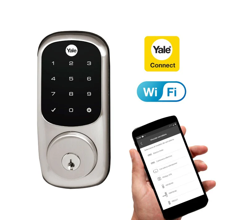 Cerrojo Digital YRD226 Yale + Kit de Yale Connect 