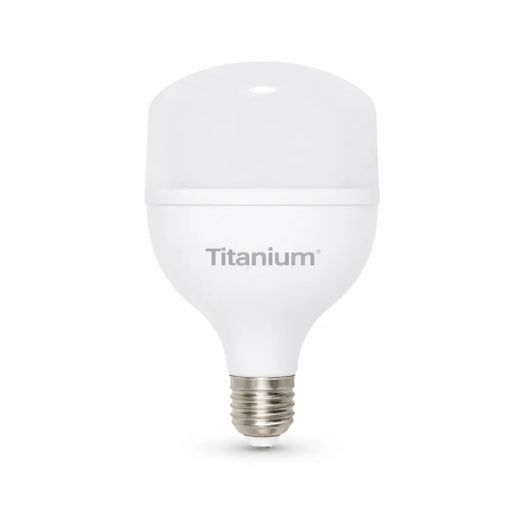 Bombillo Led Alta Potencia Titanium E27 6500k