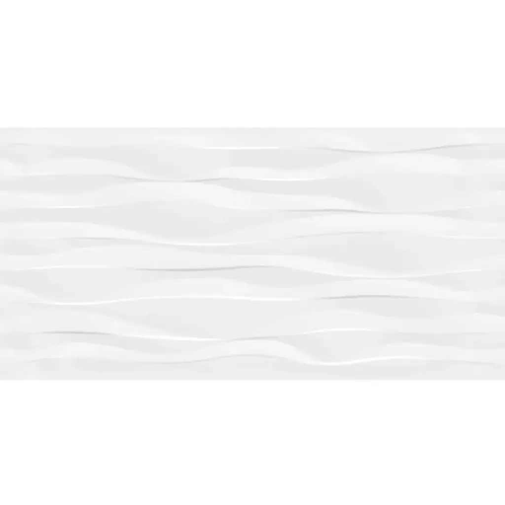 Ceramica Pared Estonia Blanco Estructurada 30x60 corona