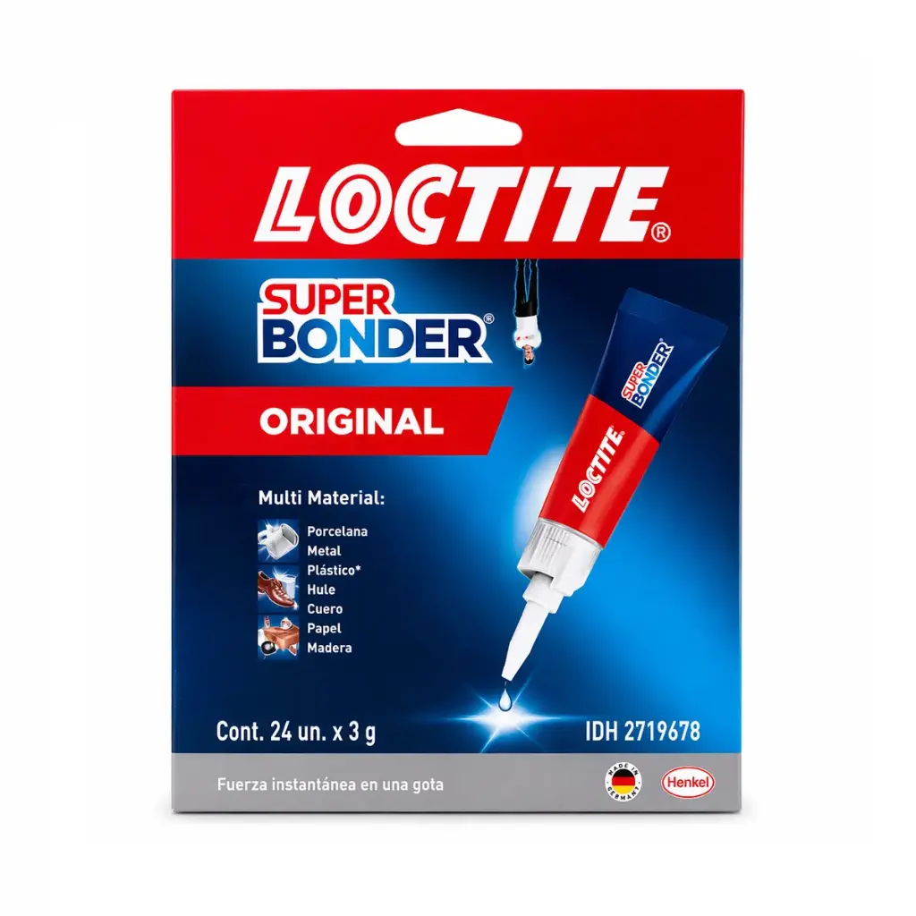 Super Bonder Loctite Caja X 24