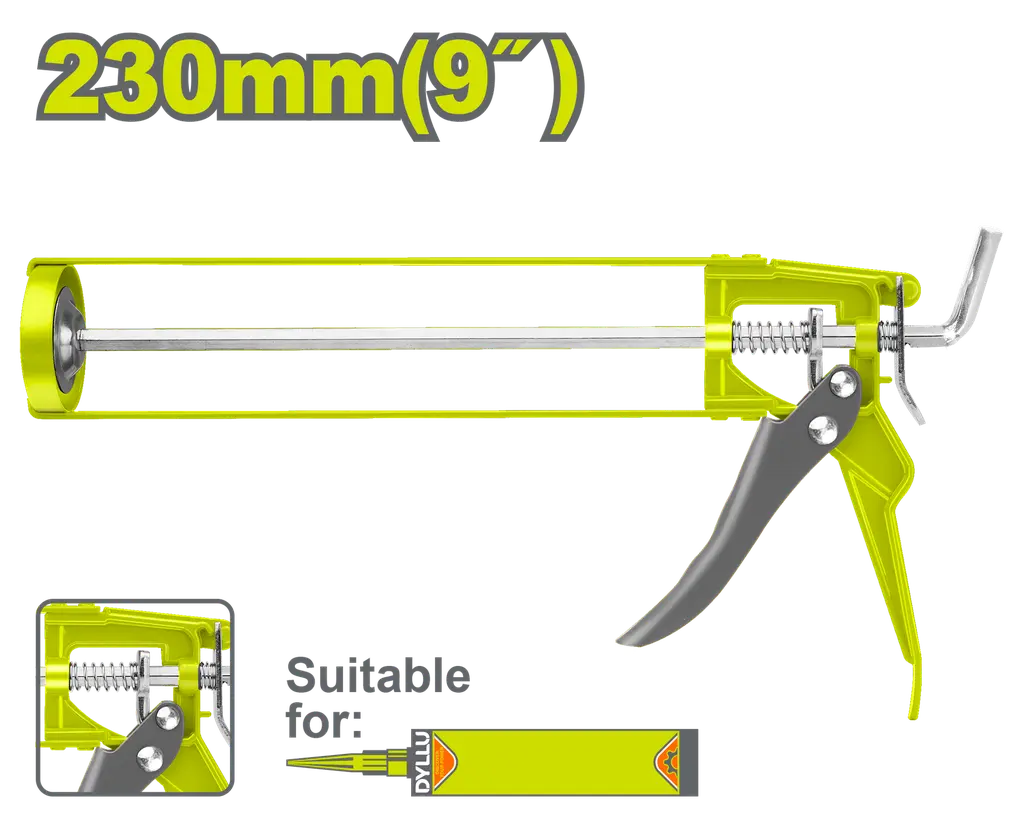 Pistola De Calafateo 9" Esqueleto Dyllu