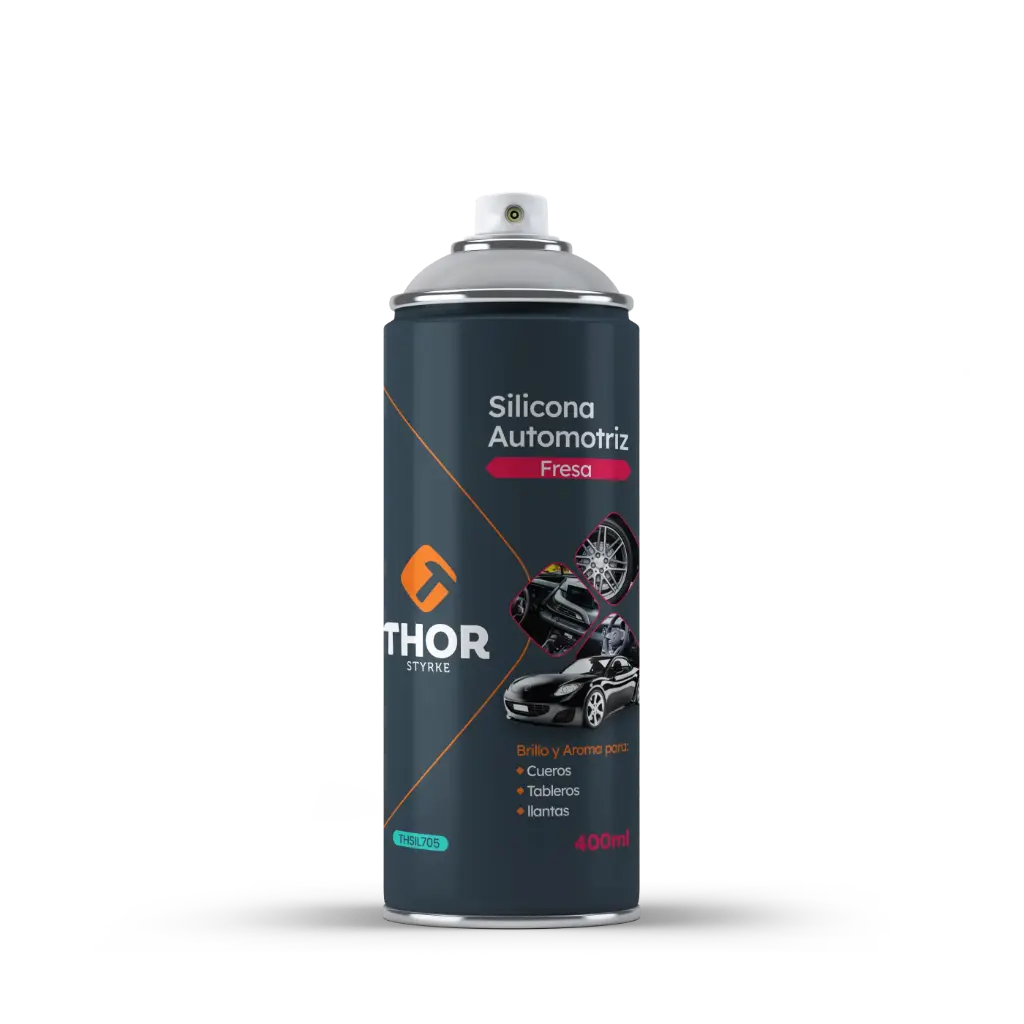 Silicona En Spray 400ml Aroma Thor