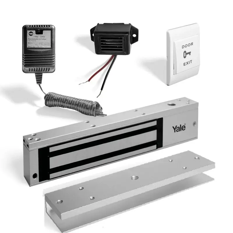 Kit Electroiman 600LB Interiores + Botón + Buzzer + Transformador Yale