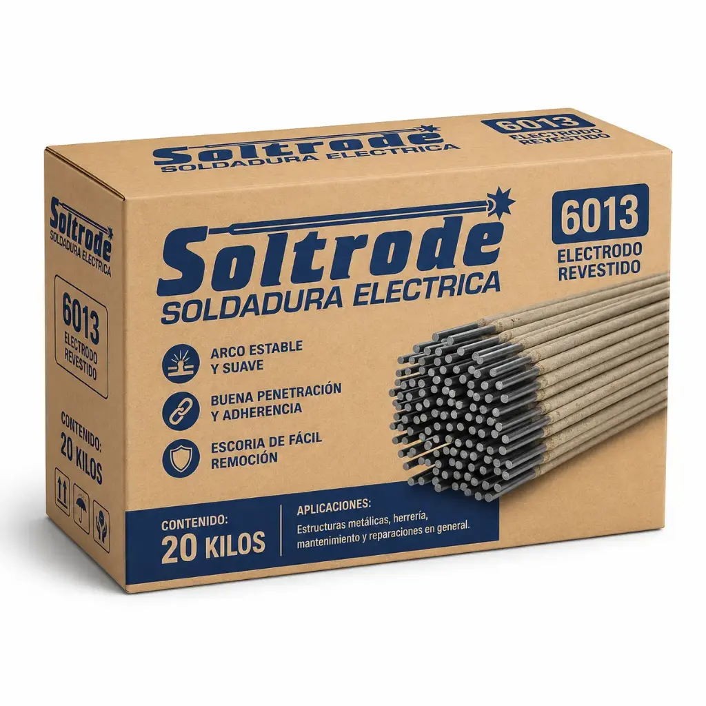 Soldadura Electrica 6013 Soltrode Caja 20k