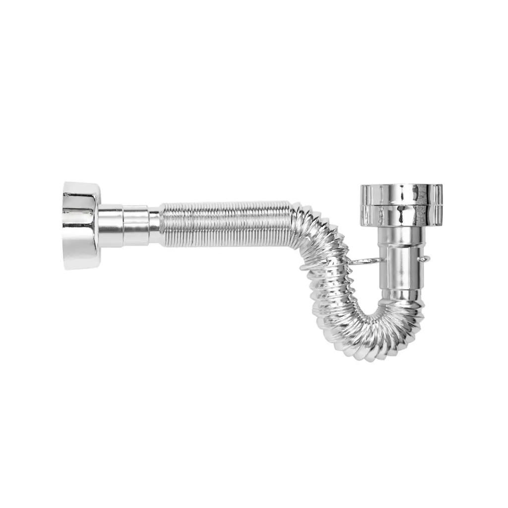 Sifón Expansible 1 1/2" - 1 1/4" Metalizado Gricol