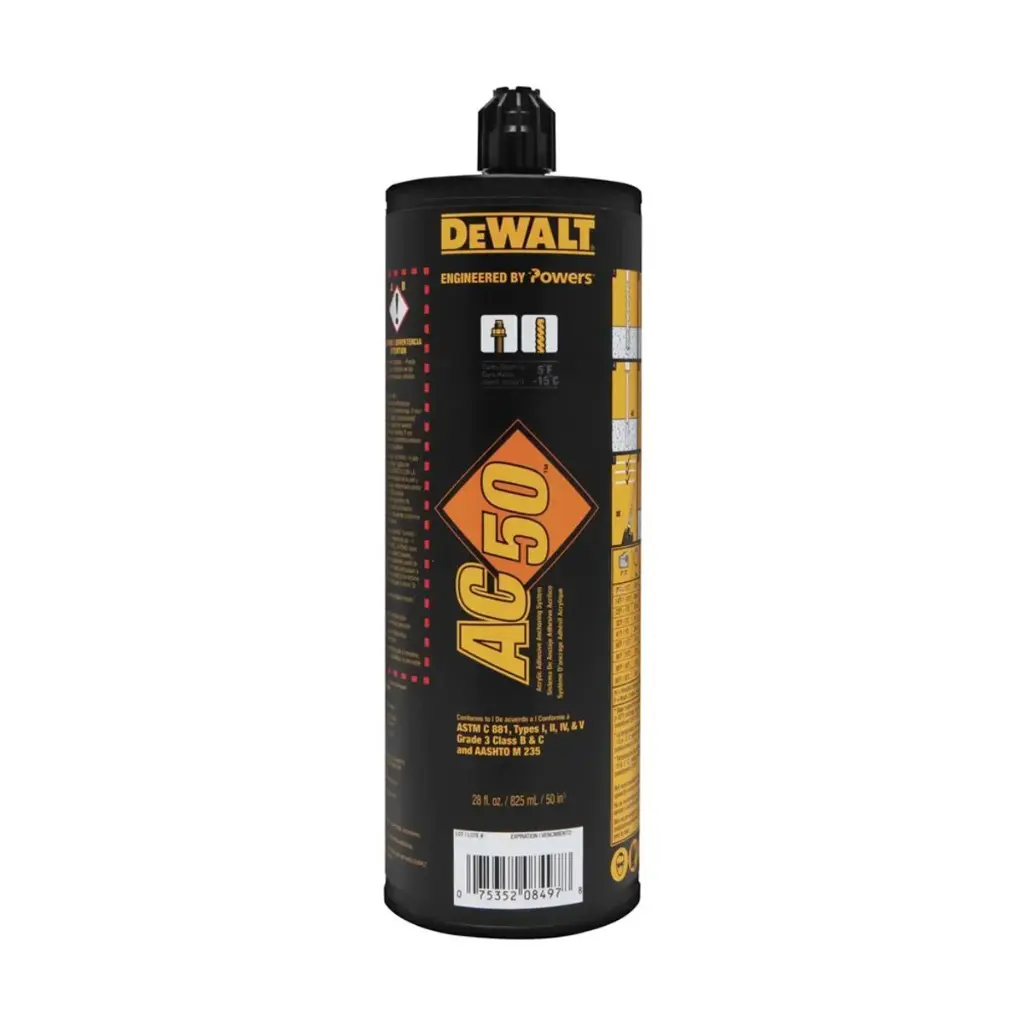Anclaje Epóxico AC50 420ml Dewalt