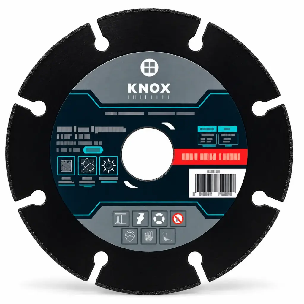 Disco Corte Aglomerado 4-1/2" X 7/8" Knox
