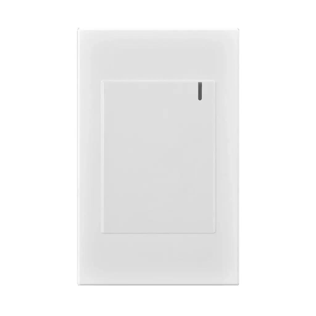 Interruptor Sencillo Conmutable Mercury Premium White