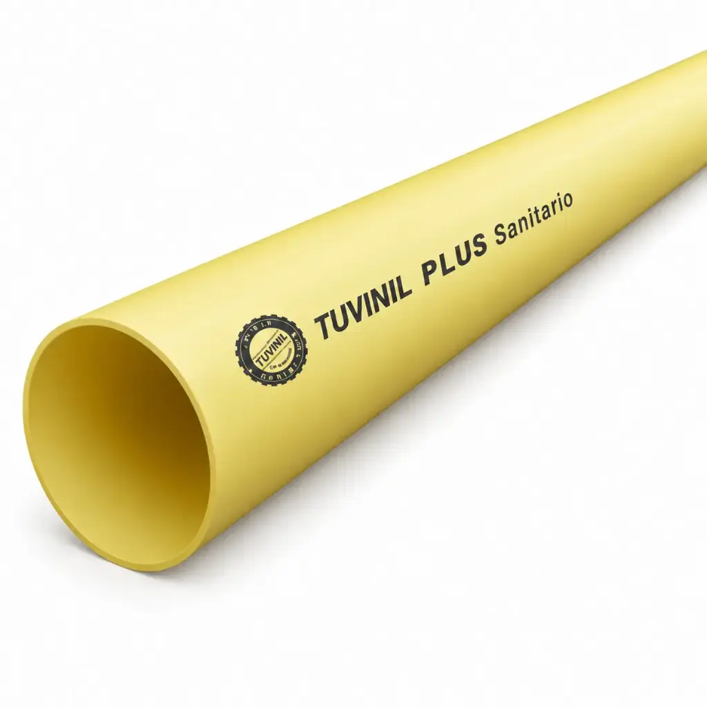 Tubo Sanitario Liviano Tuvinil						 