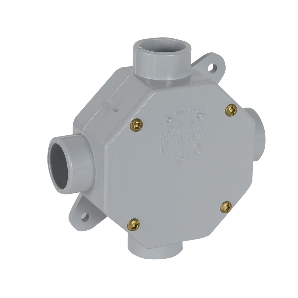 Caja de empalme eléctrico Kraloy Durman