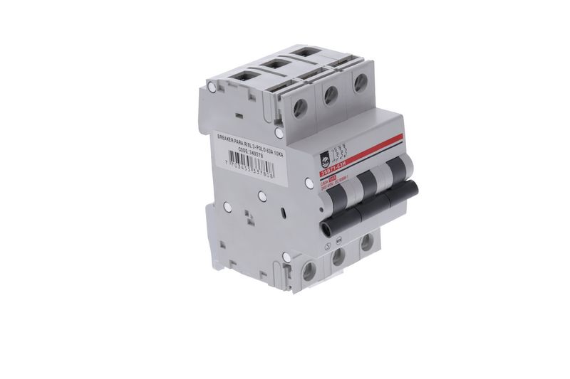 CORTACIRCUITO DE RIEL 63AMP 3 POLOS 10KA TERMOMAGNETICO 349378 CILES