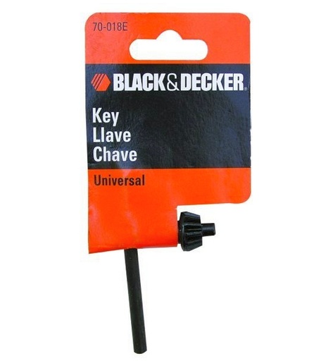 [70-018E] Llave para mandril Black & Decker
