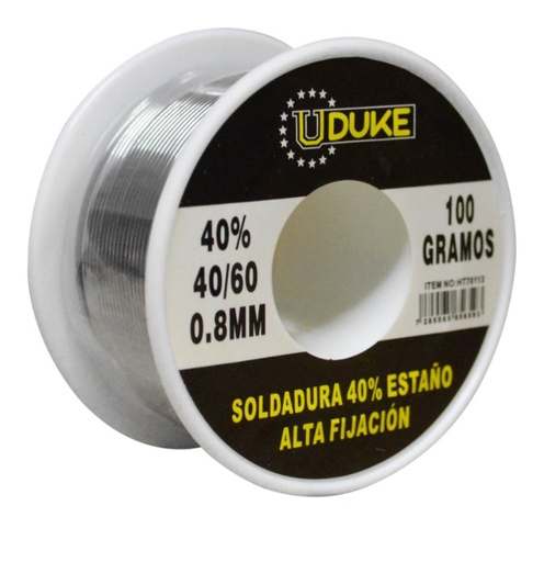 Soldadura Estaño Uduke