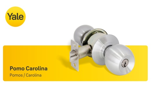 Cerradura Pomo Carolina Yale