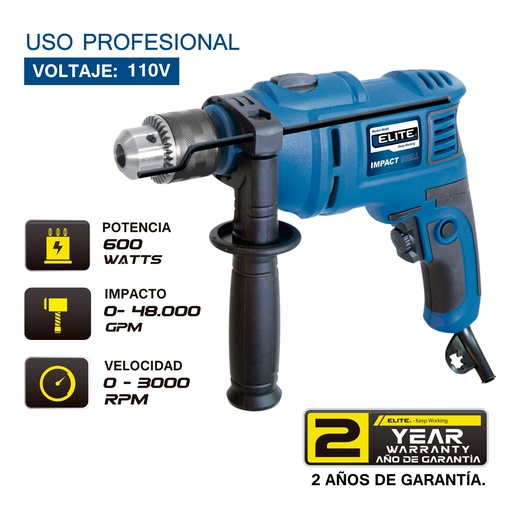 Taladro Elite Tools