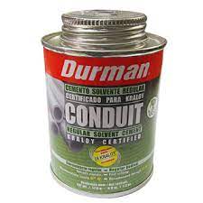 Soldadura PVC Conduit Durman