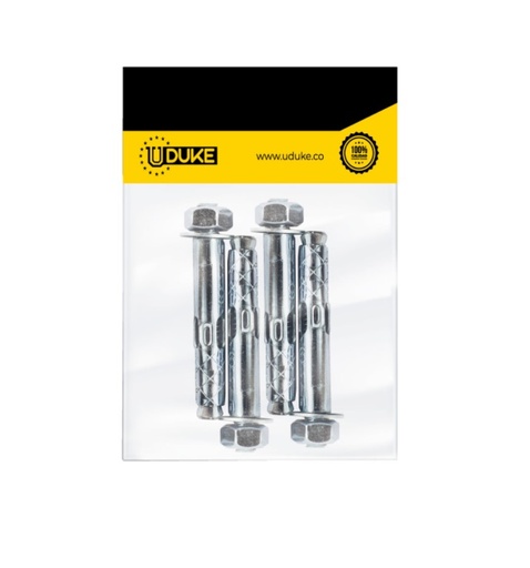 Anclaje metalico tradicional Uduke