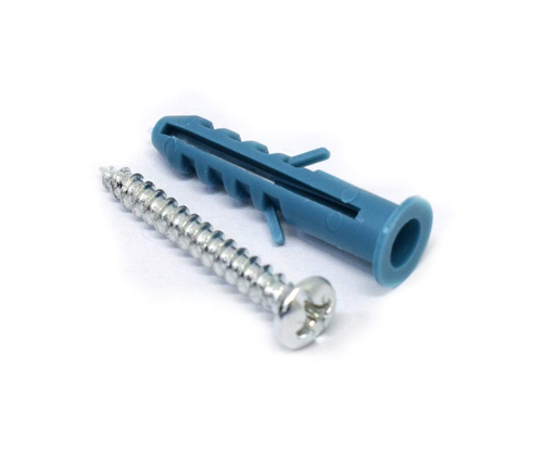 Chazo Plastico con Tornillo Uduke x 50 Und