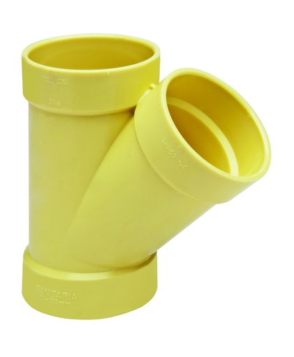 Yee Sanitario PVC