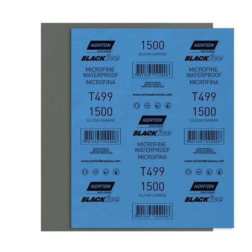 Hoja Lija Microfina T499 Norton