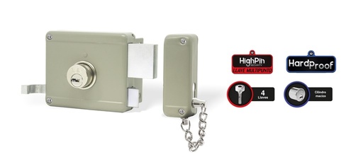 Cerradura Sobreponer 31610 50 Yale