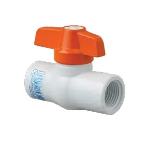 Valvula Bola Pvc Roscar Liviana Pcp