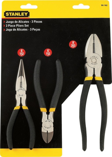 Juego de alicates Stanley