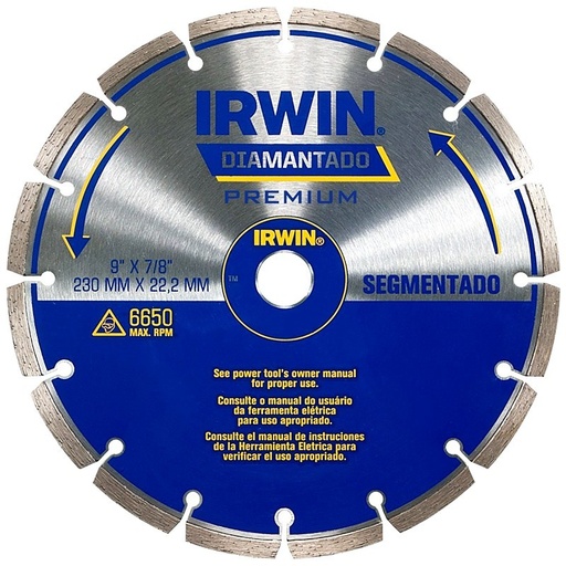 Disco Diamantado Irwin