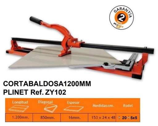 Cortabaldosa Plinet