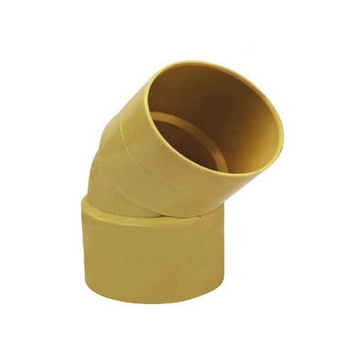 Codo 45° alcantarillado PVC