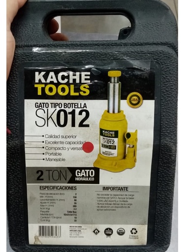[SK012 Kache Tools] Gato Botella