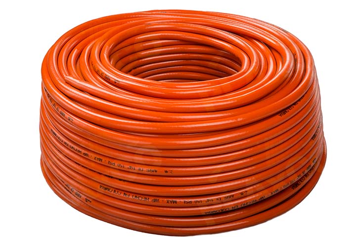 Manguera Aire Compresor Naranja 1/4