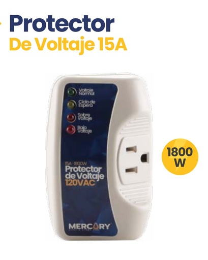 Protector de Voltage 120V AC Mercury