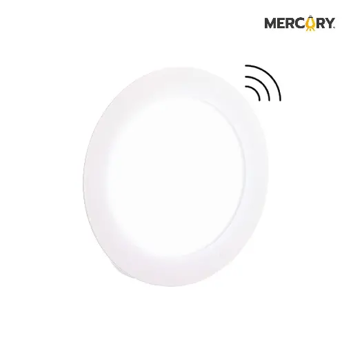 [IPL162] Panel Led Sensor Incrustar Redondo 18w 6500k  Mercury 
