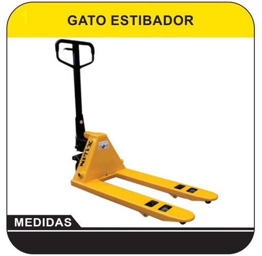 Estibador 2.5 Ton. Jaguar