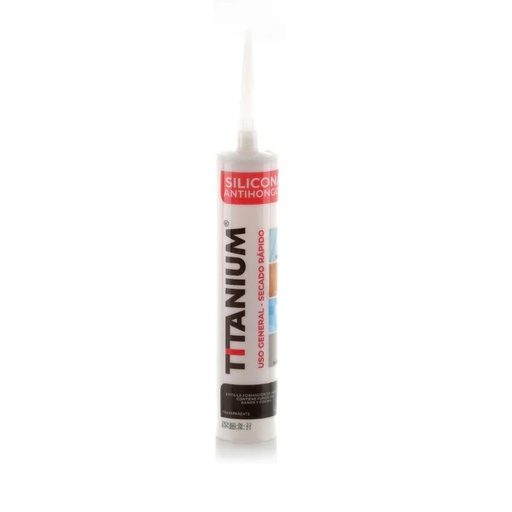 [FSA01] Silicona Antihongos 280 Ml Transparente Titanium
