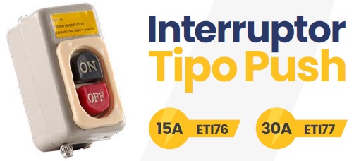 Interruptor Push Mercury