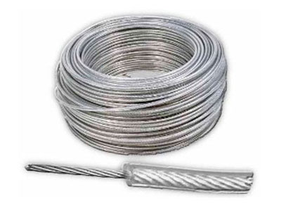 Guaya acero forrada en pvc