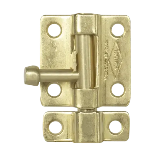 Pasador Cuadrado Dorado 1.1/2" Induma x Par