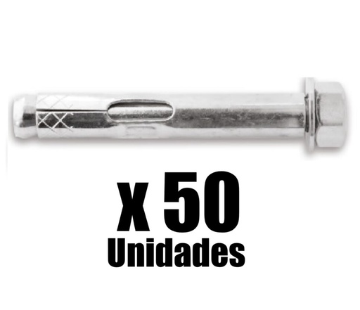 Chazo Anclaje Metalico Tradicional CA Mejia x 50u