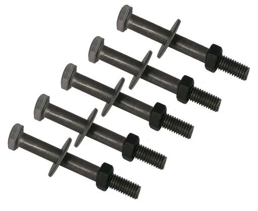 Tornillo hexagonal con tuerca y arandela