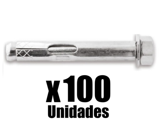 Chazo Anclaje Expansivo Metalico Ado x 100u 