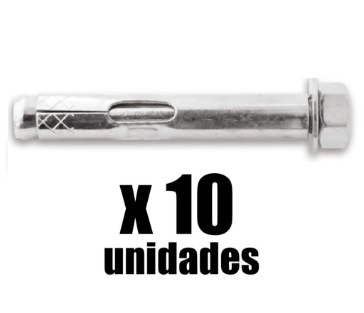 [5261E01401-10] Chazo Anclaje Metalico Tradicional CA Mejia x 10u