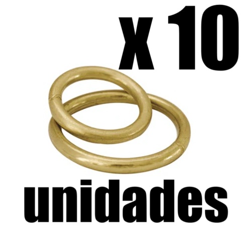 Argolla de Acero Induma x 10 Und
