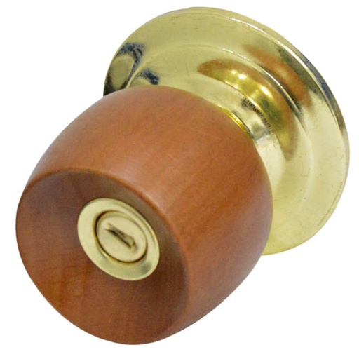 Cerradura pomo de madera Uduke