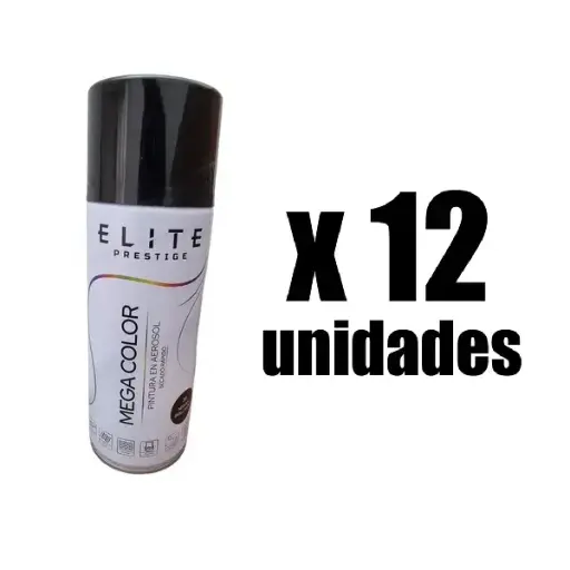 Pintura Aerosol 400ml Elite x 12u