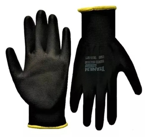 Guante Nitrilo Economico Alta Calidad Negro Titanium