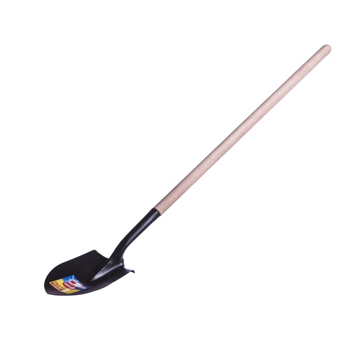Pala redonda 6056 con cabo madera Herragro