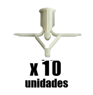 [36205-10] Chazo Plastico Mariposa 1.1/2x5/32 Stanprof x 10 Und