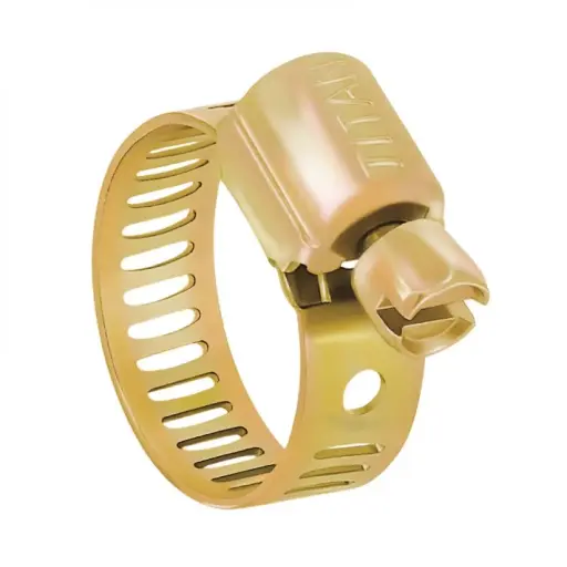 Abrazadera Cremallera Acero Al Carbon Mini 8.5mm Serie 10 Titan